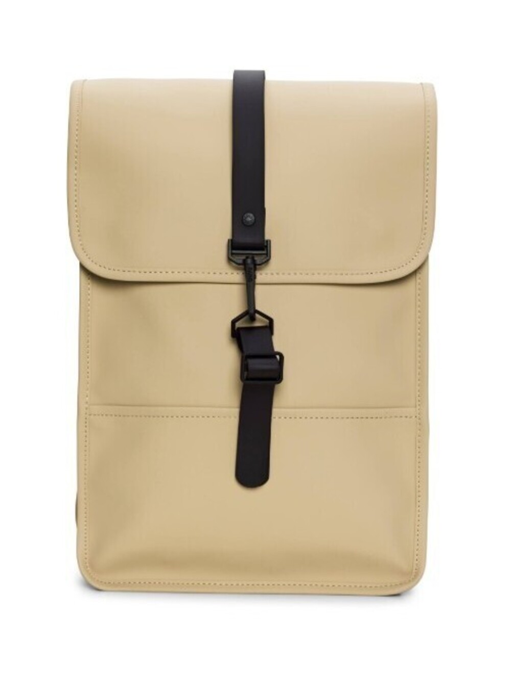 RAINS Backpack Mini W3 Waterproof Laptop Backpack Sand - Beige Black NWT
